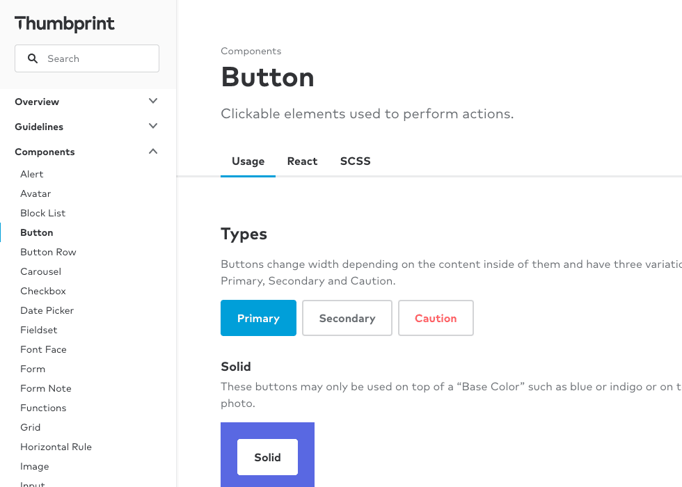 Screenshot of tooklit documentation phase